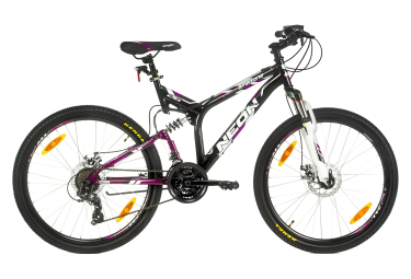 Vélo VTT 26 Tout Suspendu Homme Twister - 18 Vitesses - Freins V